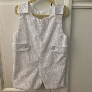 Beaufort Bonnet White Seersucker Jon Jon